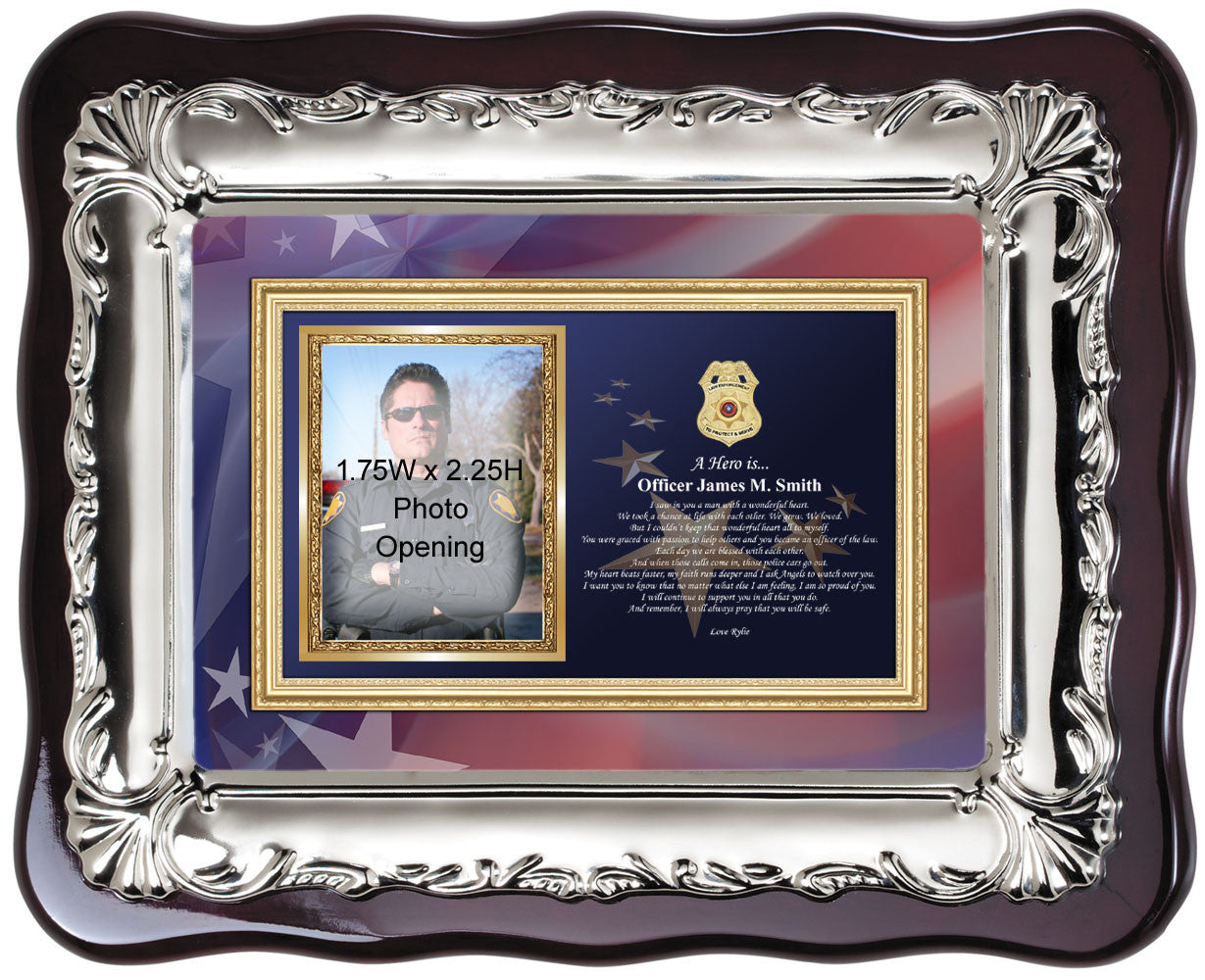 Detail Police Officer Picture Frame Nomer 20