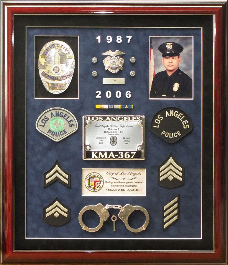 Detail Police Officer Picture Frames Nomer 14