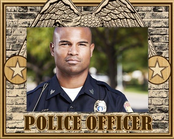 Detail Police Officer Picture Frames Nomer 16