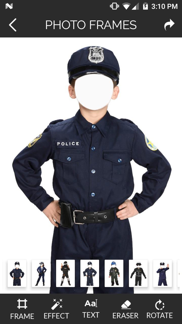 Detail Police Officer Picture Frames Nomer 21