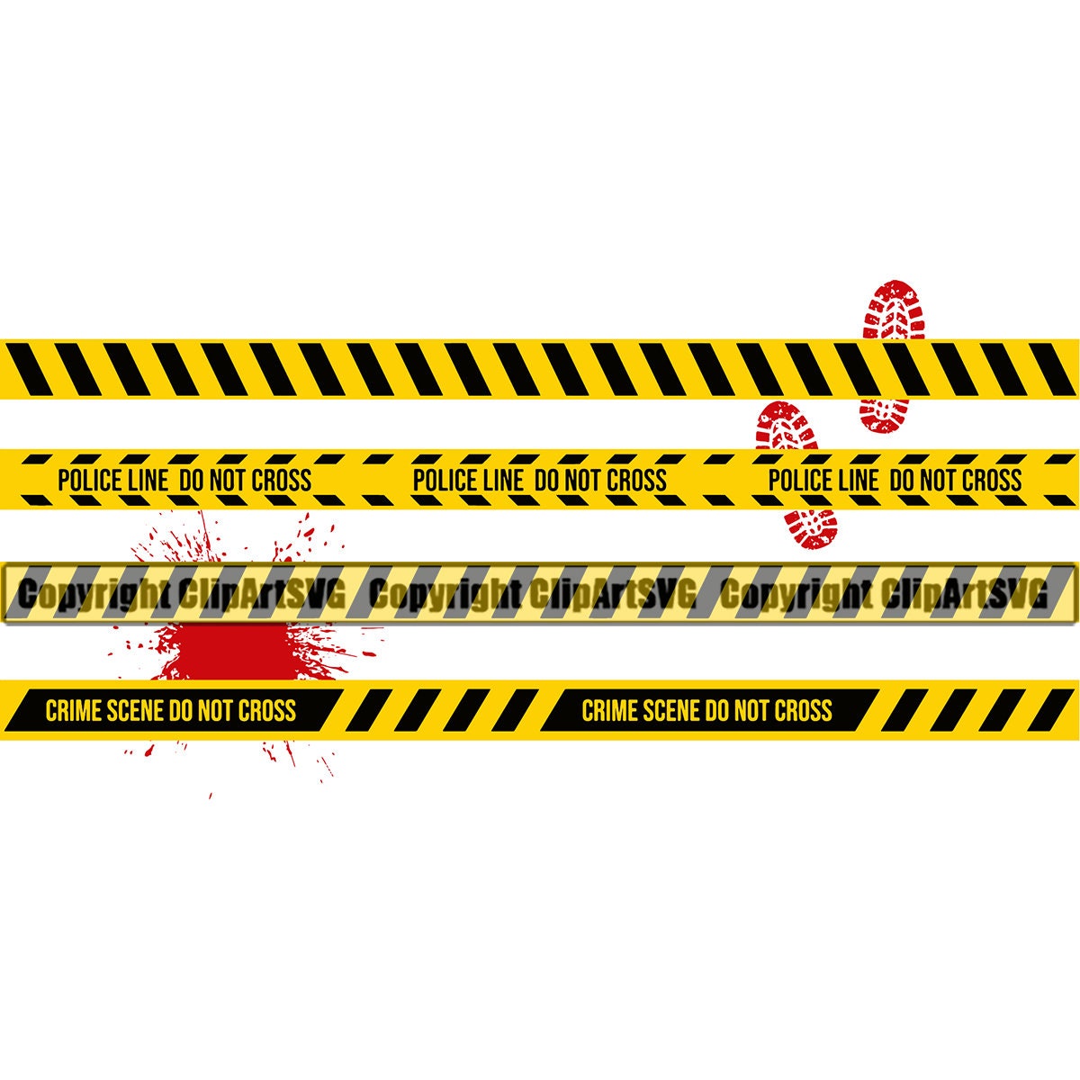 Detail Police Tape Clipart Nomer 35