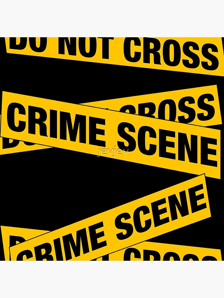 Detail Police Tape Crime Scene Nomer 37