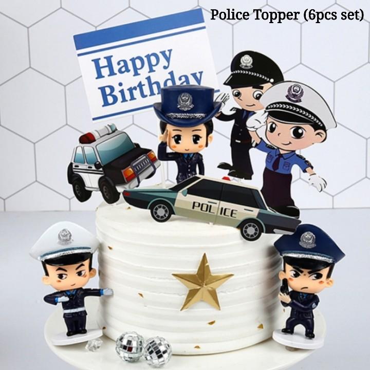 Detail Policeman Cake Pan Nomer 22