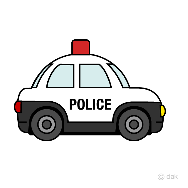 Detail Policeman Car Clipart Nomer 10