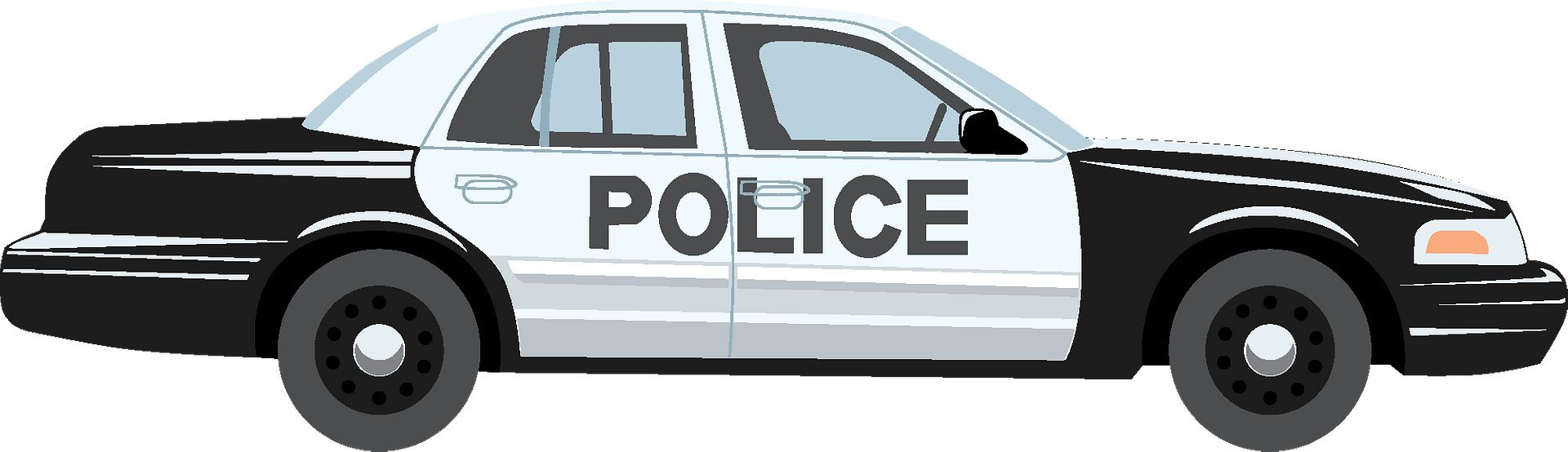 Detail Policeman Car Clipart Nomer 39