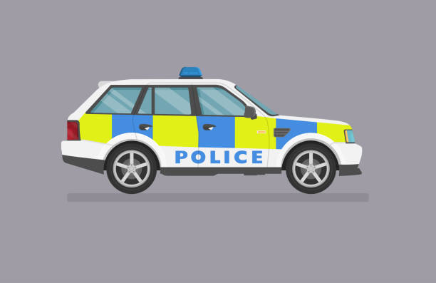 Detail Policeman Car Clipart Nomer 48