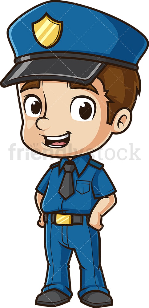 Detail Policeman Clipart Nomer 15