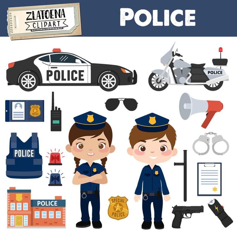 Detail Policeman Clipart Nomer 23