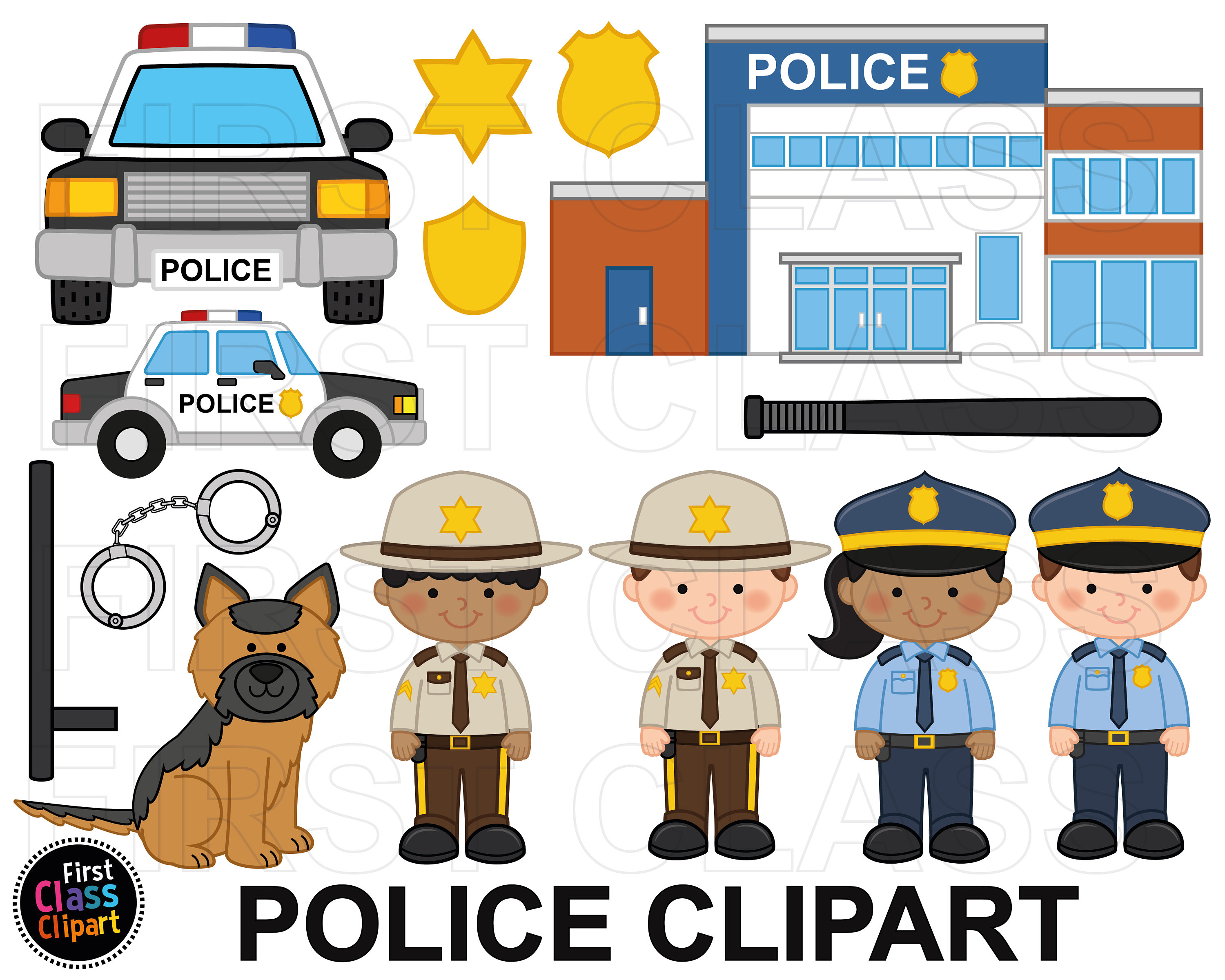 Detail Policeman Clipart Nomer 34