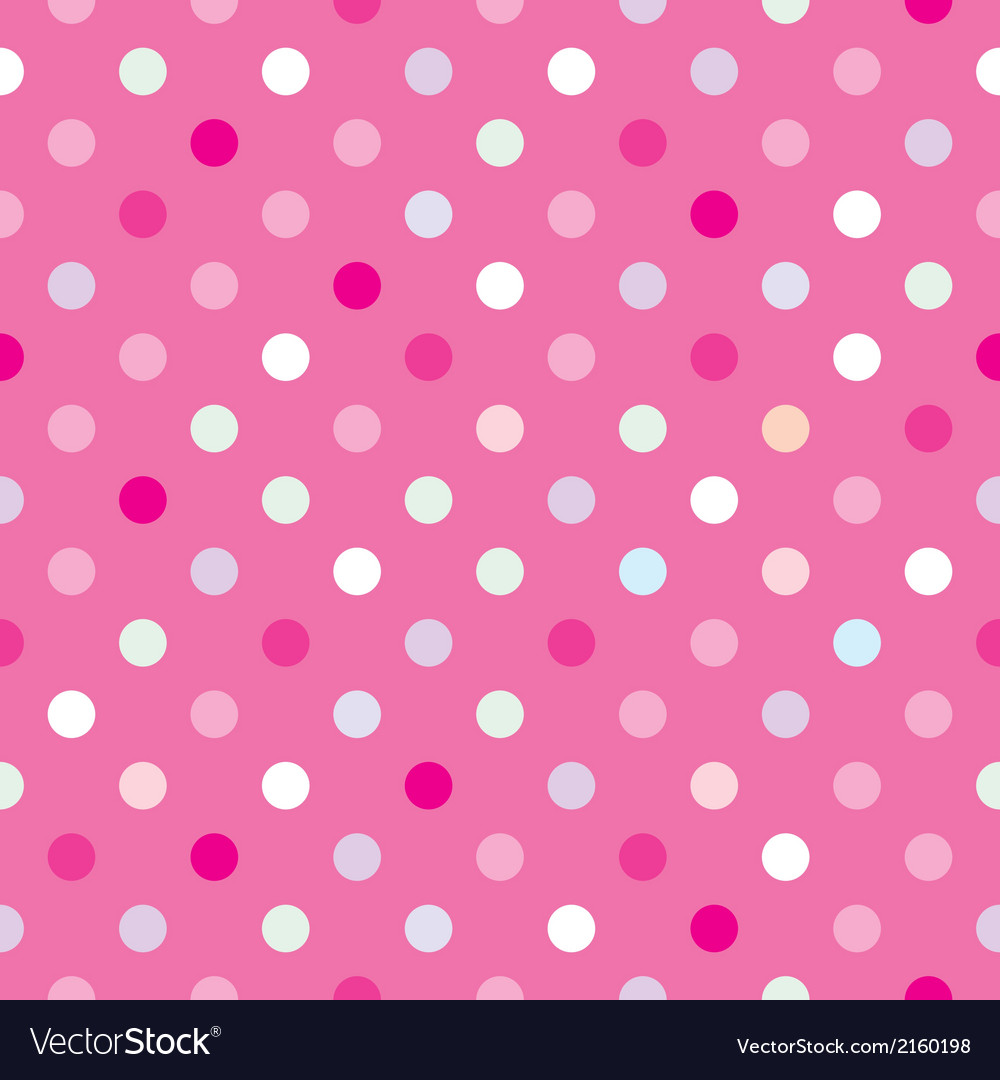 Polka Dots Background Pink - KibrisPDR