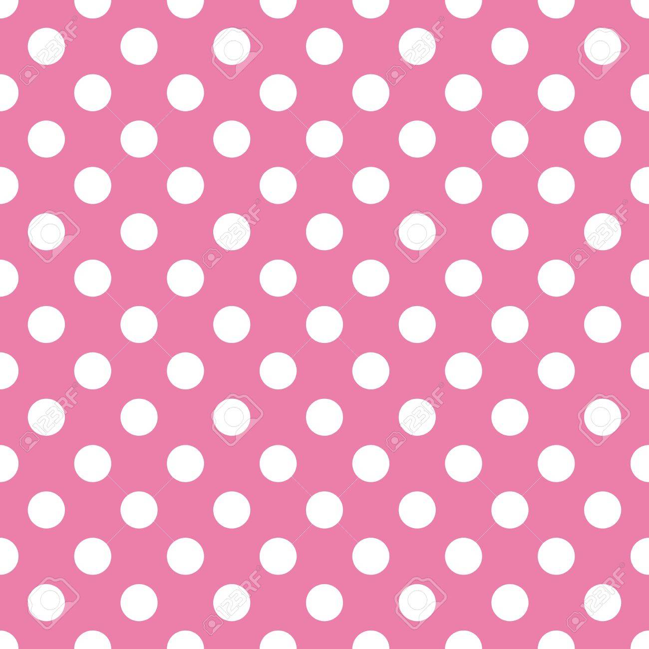 Detail Polka Dots Background Pink Nomer 11