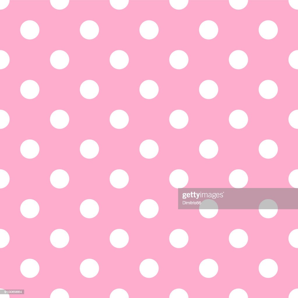 Detail Polka Dots Background Pink Nomer 46