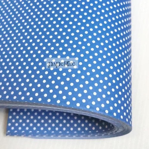 Detail Polkadot Biru Nomer 34