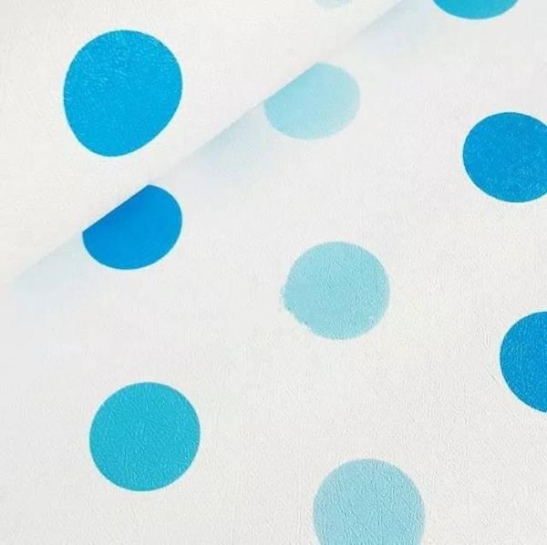 Detail Polkadot Biru Nomer 43