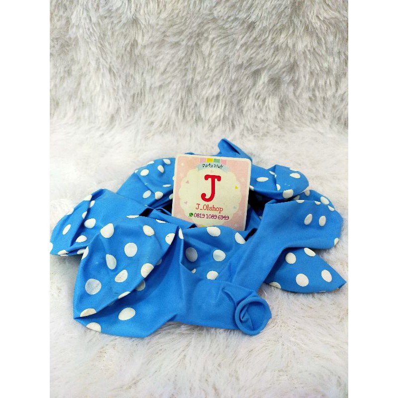 Detail Polkadot Biru Muda Nomer 13