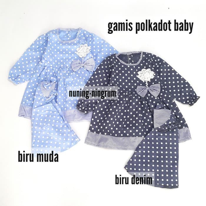 Detail Polkadot Biru Muda Nomer 20