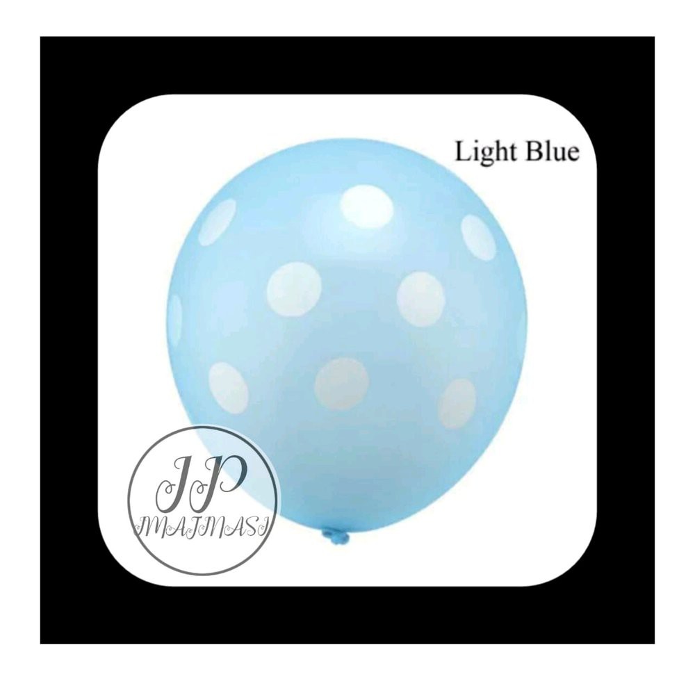 Detail Polkadot Biru Muda Nomer 30