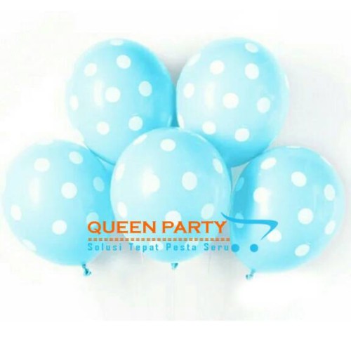 Detail Polkadot Biru Muda Nomer 42