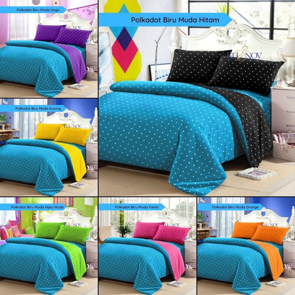 Detail Polkadot Biru Muda Nomer 58