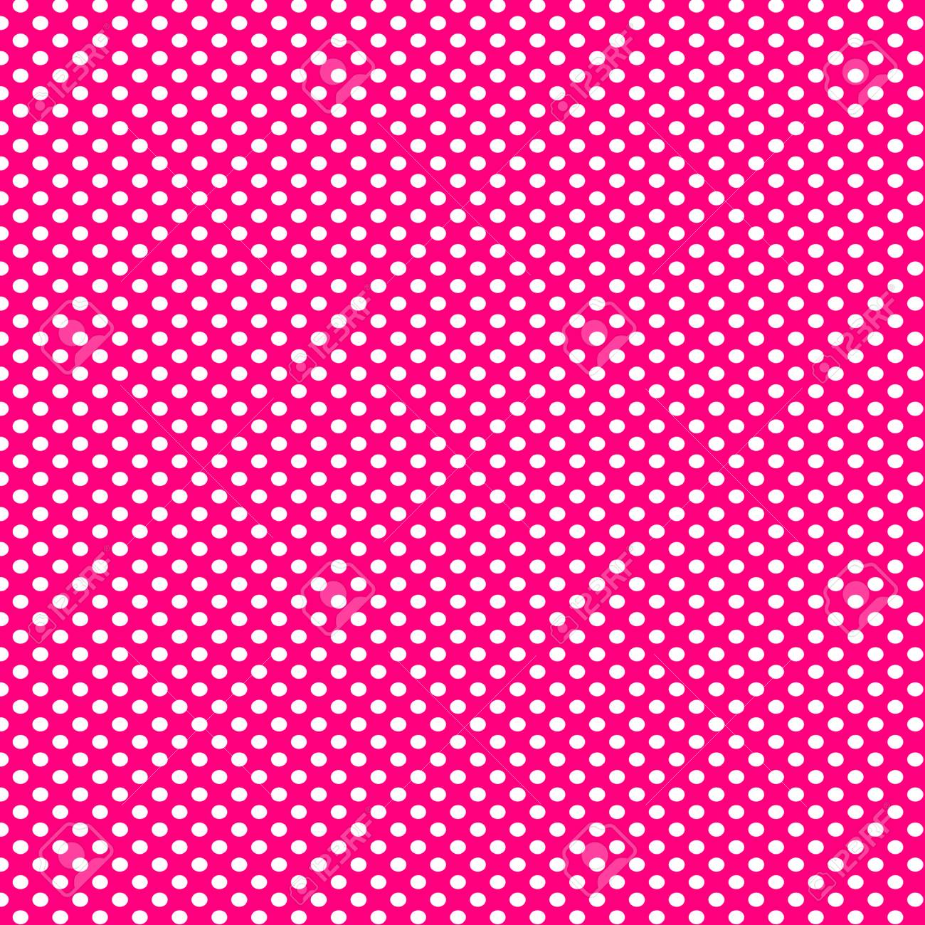 Detail Polkadot Pink Background Nomer 23