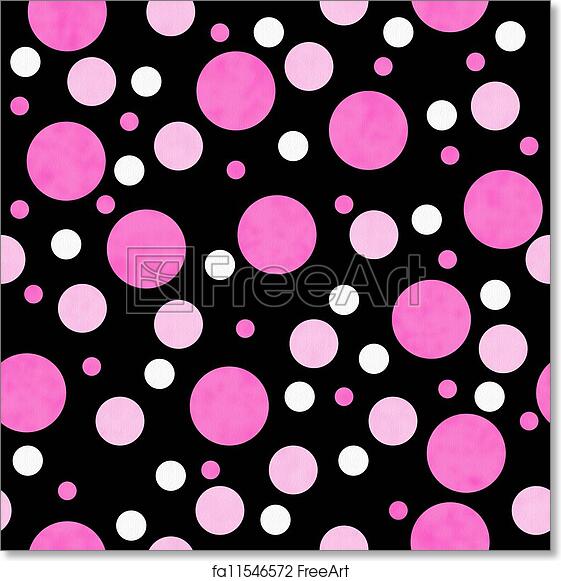 Detail Polkadot Pink Background Nomer 37