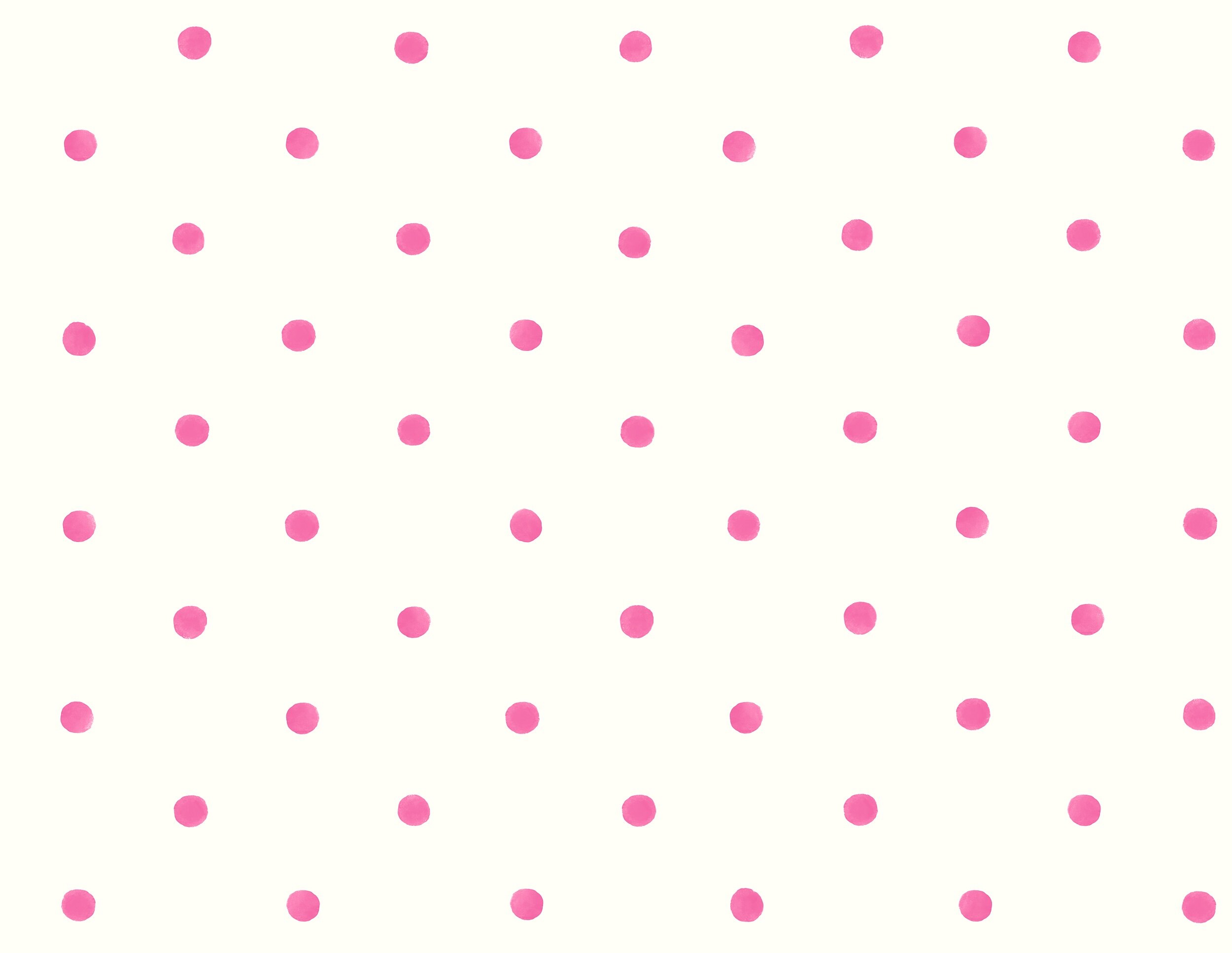 Detail Polkadot Pink Wallpaper Nomer 11