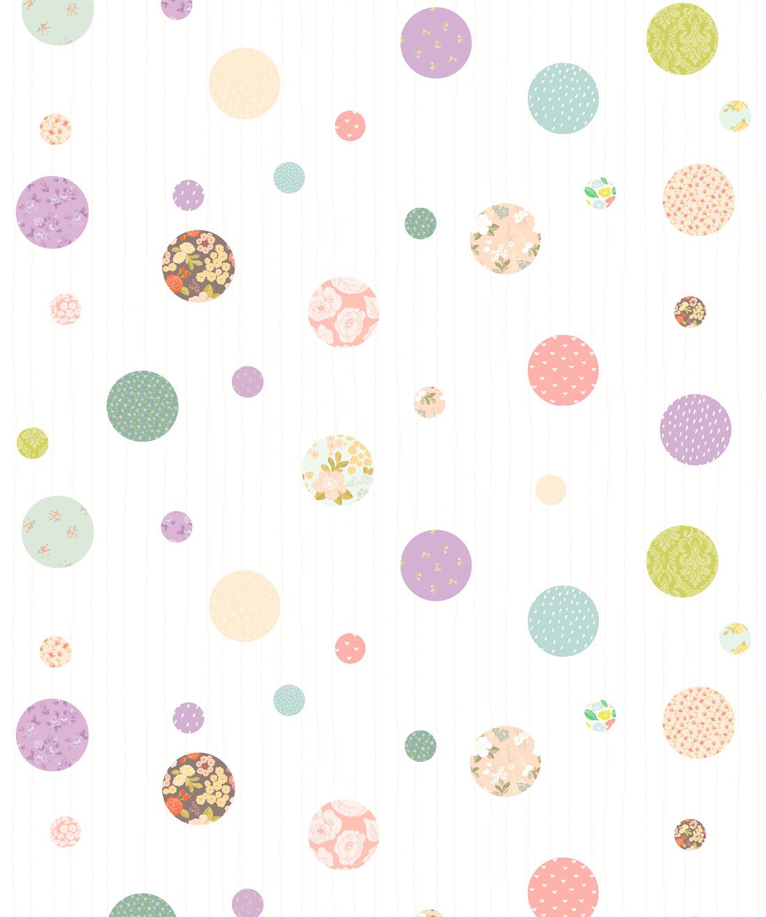 Detail Polkadot Pink Wallpaper Nomer 21