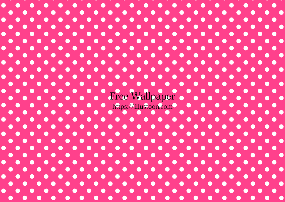 Detail Polkadot Pink Wallpaper Nomer 22