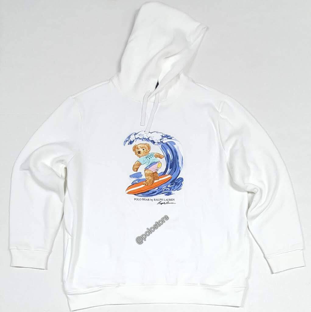 Polo Bear Surfing Hoodie - KibrisPDR