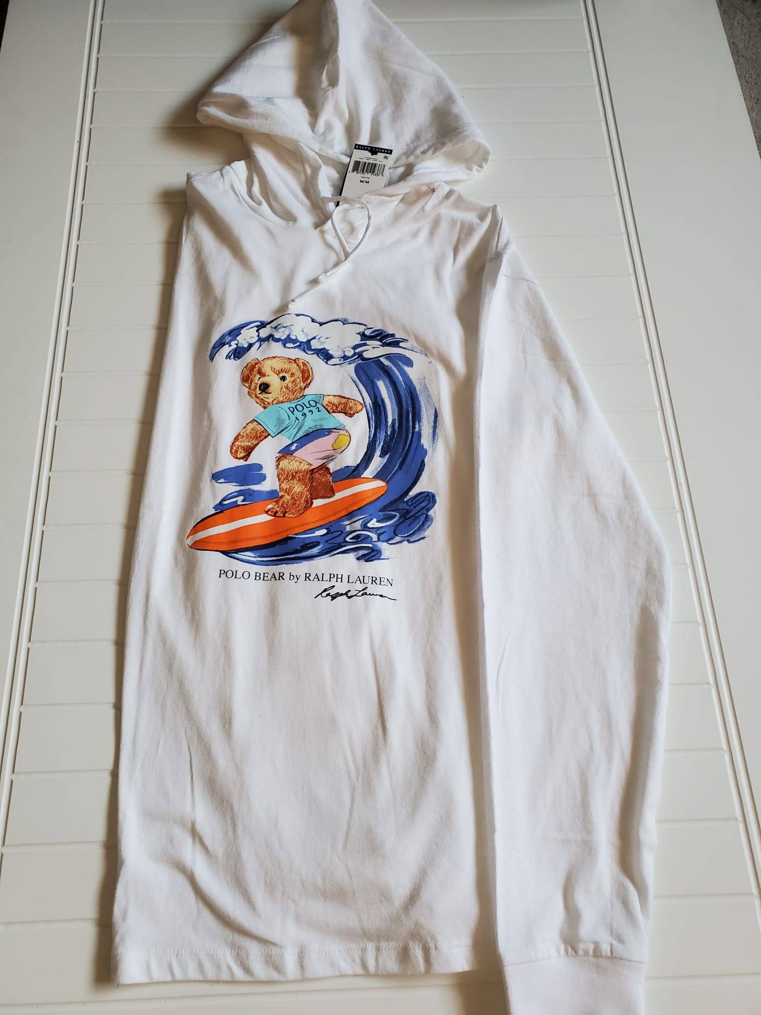 Detail Polo Bear Surfing Hoodie Nomer 17