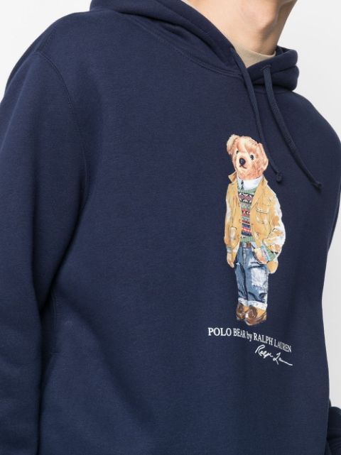 Detail Polo Bear Surfing Hoodie Nomer 46