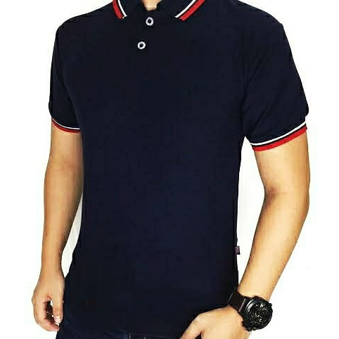 Detail Polo Hitam Polos Nomer 19