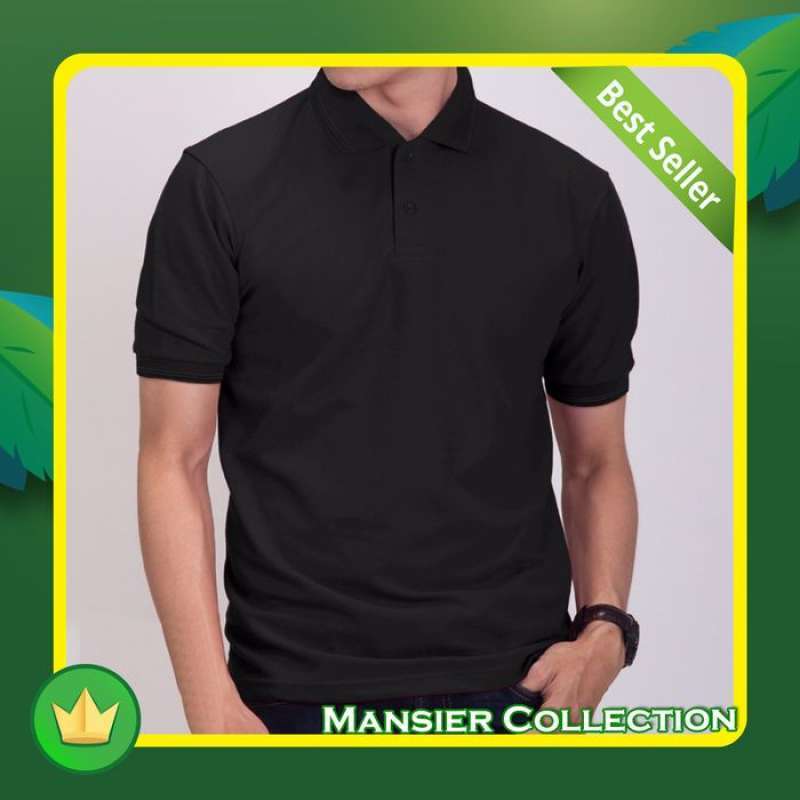 Detail Polo Hitam Polos Nomer 51