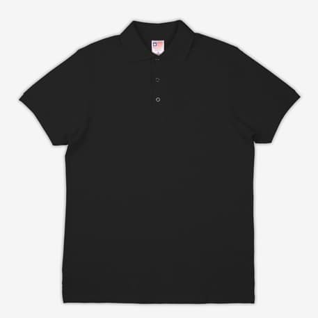 Detail Polo Shirt Hitam Polos Nomer 4