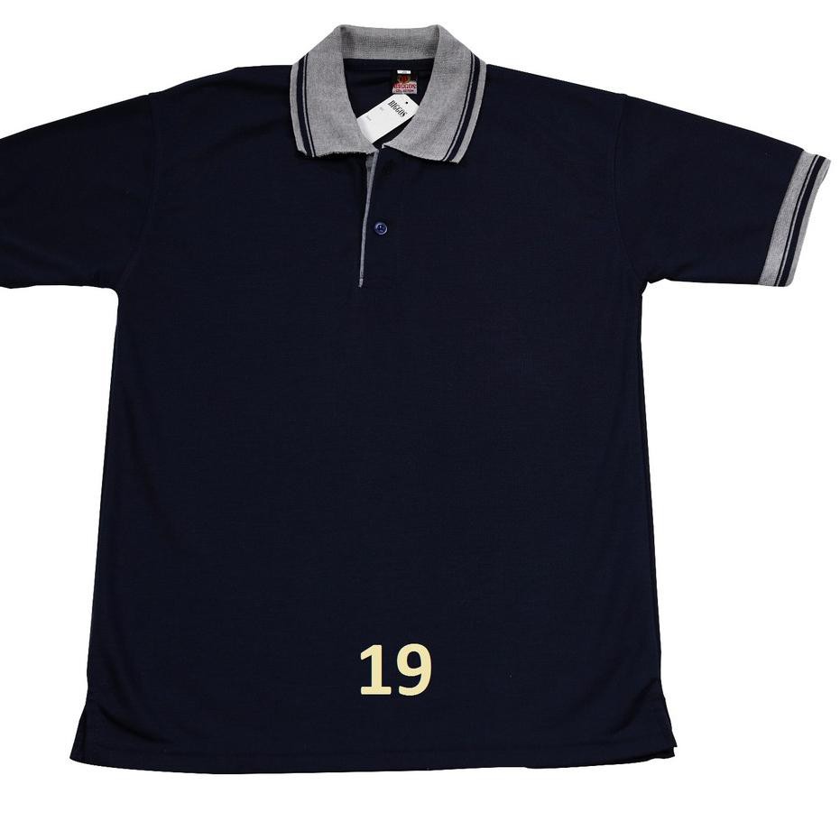 Detail Polo Shirt Polos Hitam Nomer 11