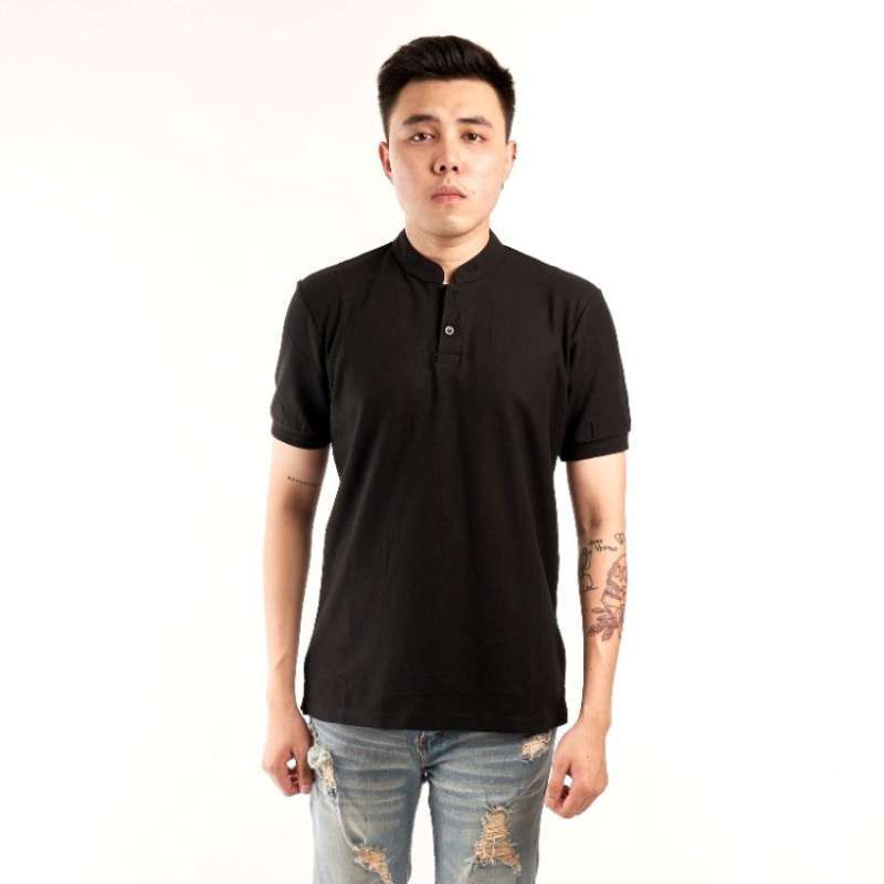 Detail Polo Shirt Polos Hitam Nomer 20