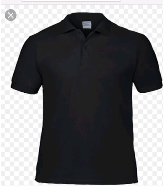 Detail Polo Shirt Polos Hitam Nomer 6