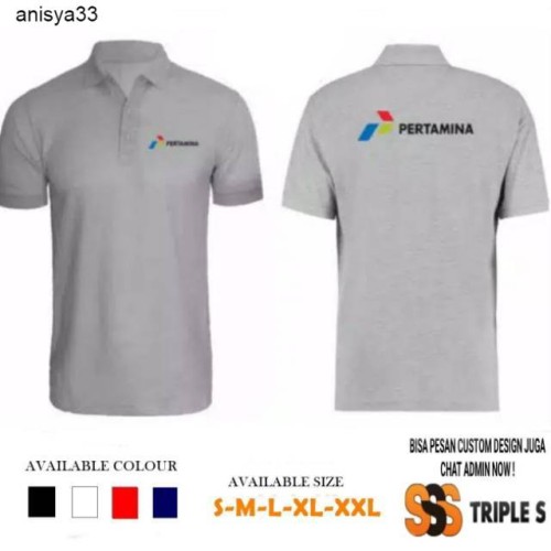 Detail Polo Shirt Putih Polos Depan Belakang Nomer 40