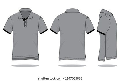 Detail Polo Shirt Template Png Nomer 22