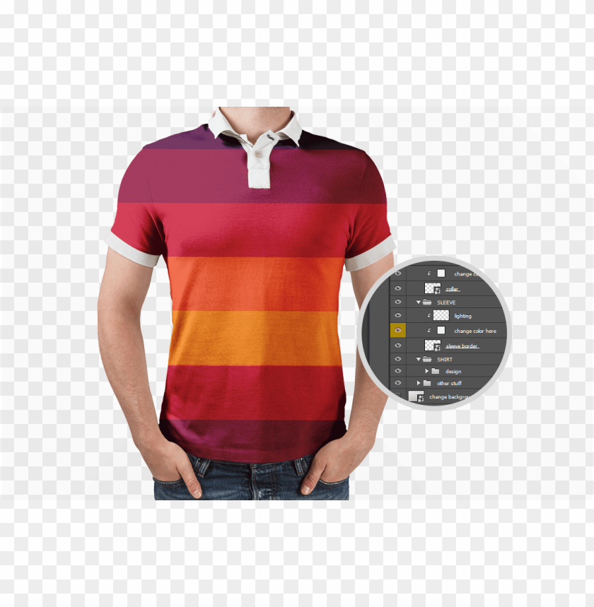 Detail Polo Shirt Template Png Nomer 41