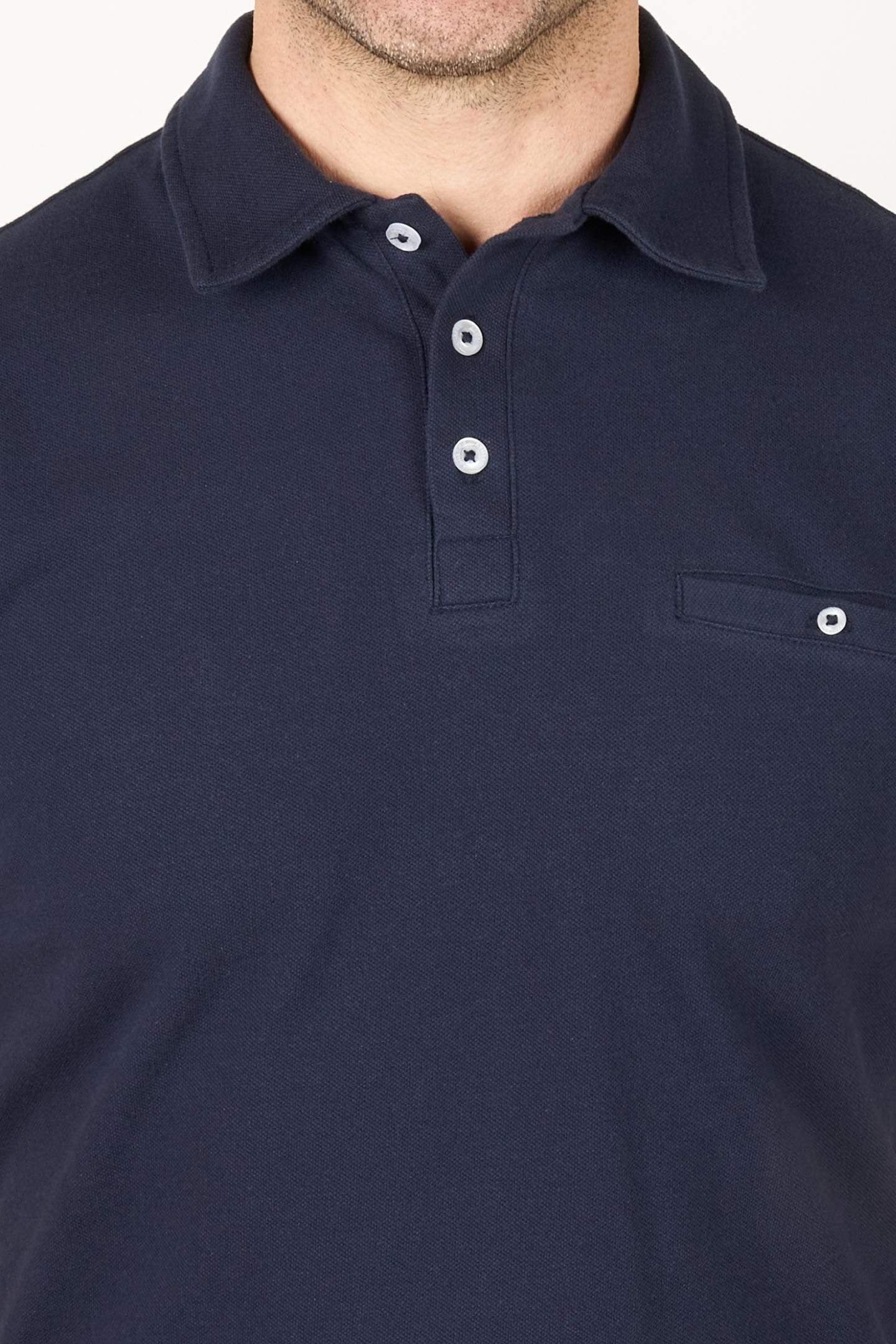 Detail Polo T Shirt Navy Nomer 31