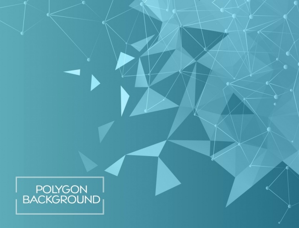 Detail Polygonal Abstract Background Nomer 19