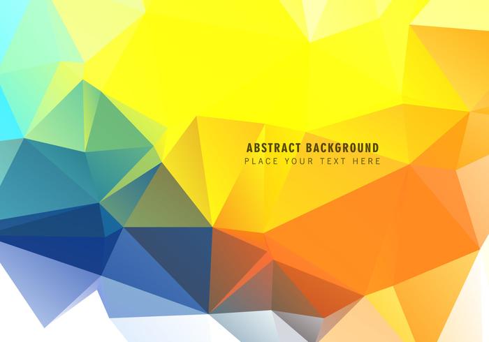 Detail Polygonal Abstract Background Nomer 45
