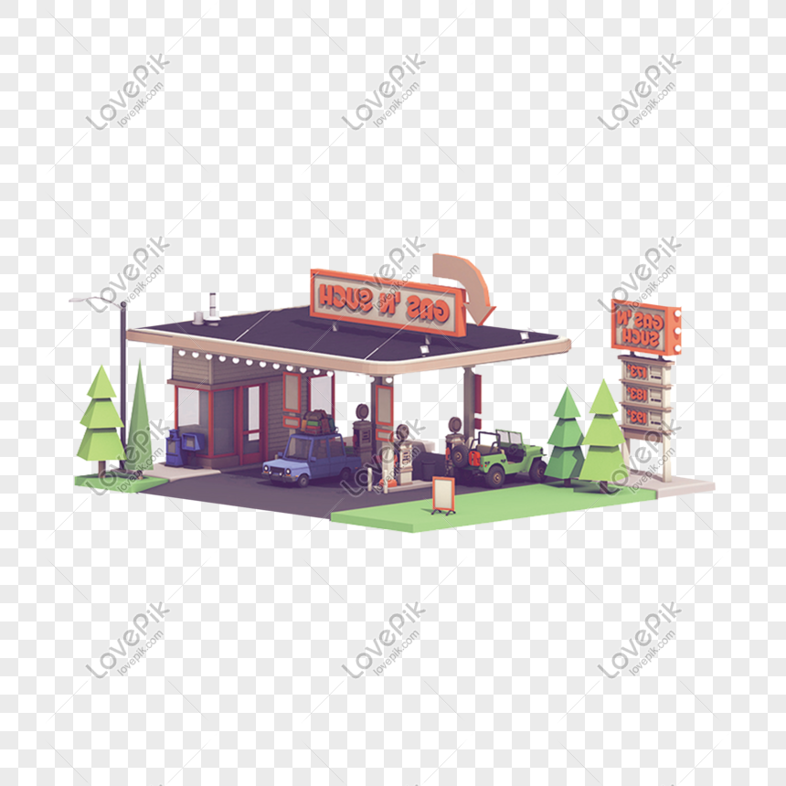 Detail Pom Bensin Vector Nomer 29