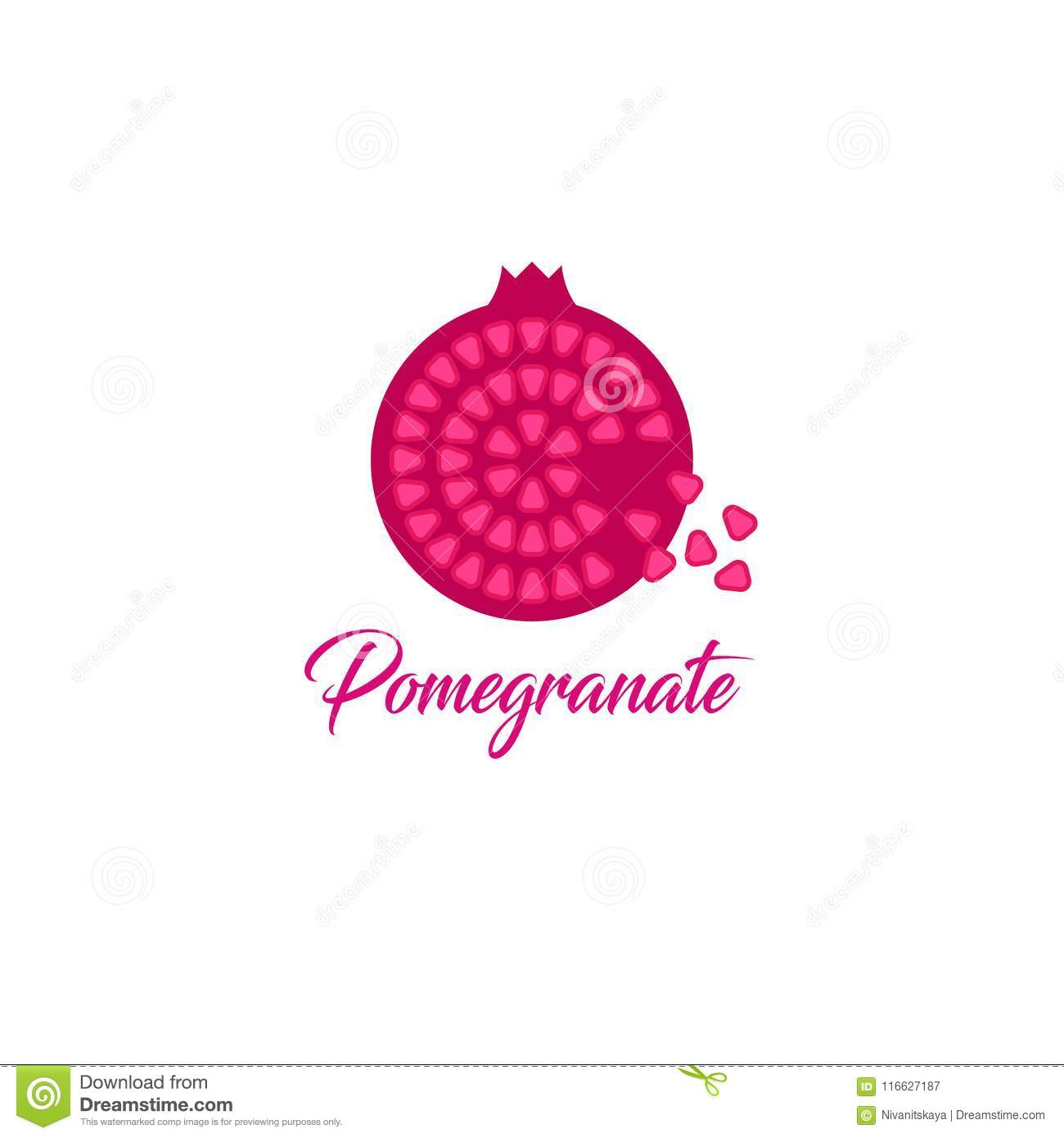 Detail Pomegranate Logo Nomer 14