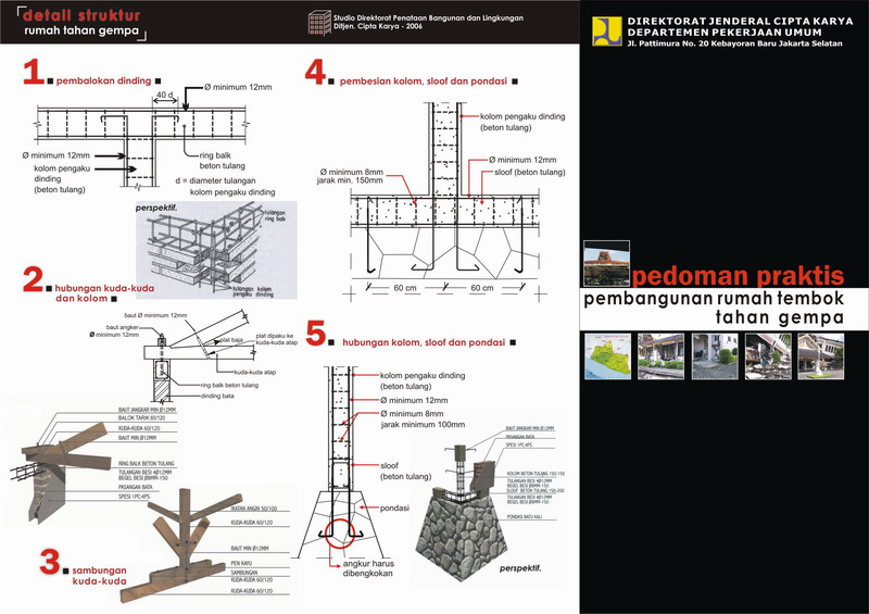 Detail Pondasi Rumah 2 Lantai Tahan Gempa Nomer 37