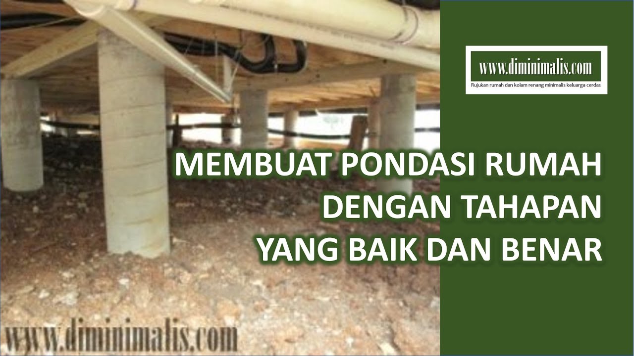 Detail Pondasi Rumah Panggung Beton Nomer 43