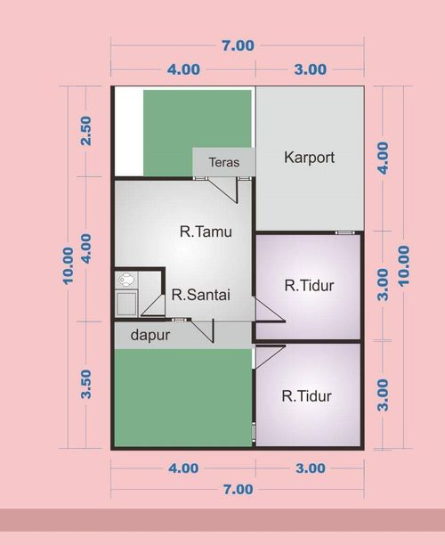 Detail Pondasi Rumah Type 36 Nomer 18