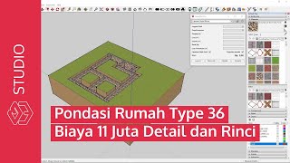 Detail Pondasi Rumah Type 36 Nomer 33