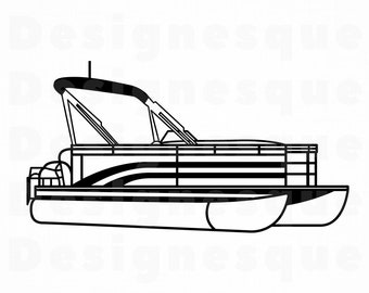 Detail Pontoon Boat Png Nomer 2